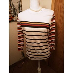 Joseph A. Petite Ladies Sweater w/Cuff Buttons-size PXL. See Measurements